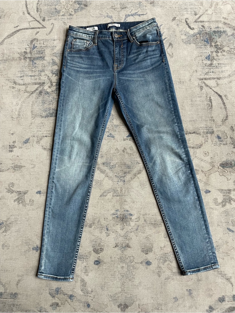 Vigoss Marley Skinny Jeans Women’s Size 28 Medium Wash Stretch Denim